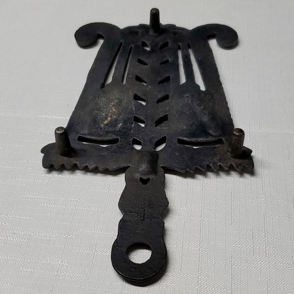 VTG Cast Iron Trivet Dalecraft Black Kitchen Utensil Primitive Old Time Decor - Picture 11 of 15